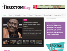 Tablet Screenshot of brixtonblog.com
